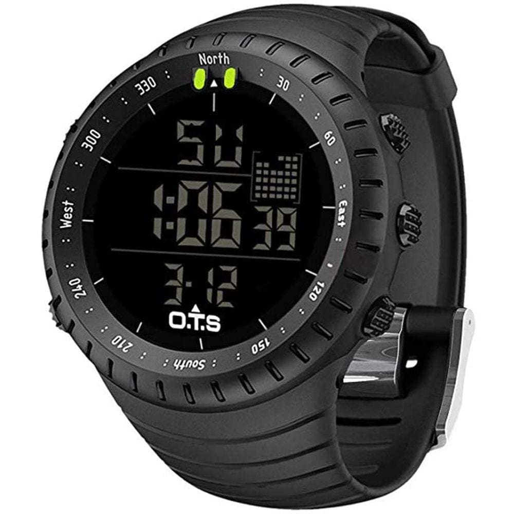Relógio Masculino Resistente Água  com LED