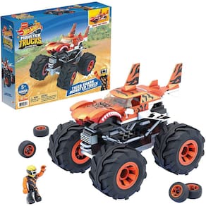 Construção Tubarão Tigre Mega Construx Hot Wheels