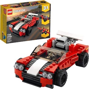 LEGO Creator 3in1 Sports Car Toy 31100 Building Kit, Novo 2020 (134 Peças)