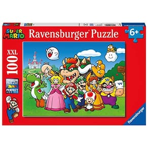 Puzzle Super Mario 100 peças - Crianças 6+ - Peças Grandes