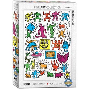 Quebra-cabeça 1000 peças Keith Haring da EuroGraphics