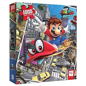 Quebra-cabeça Premium Super Mario Odyssey com 1000 Peças