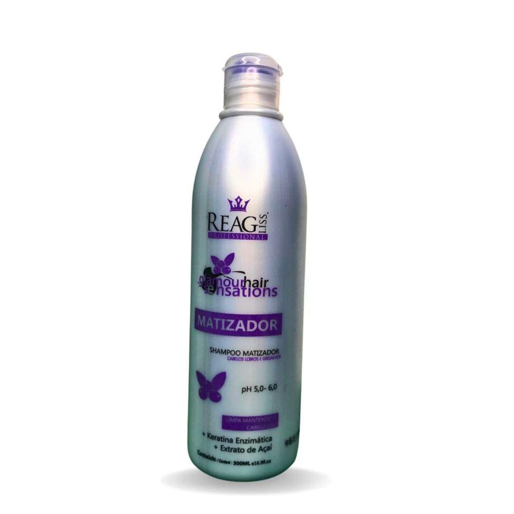 Shampoo matizador Reag Liss 300ml