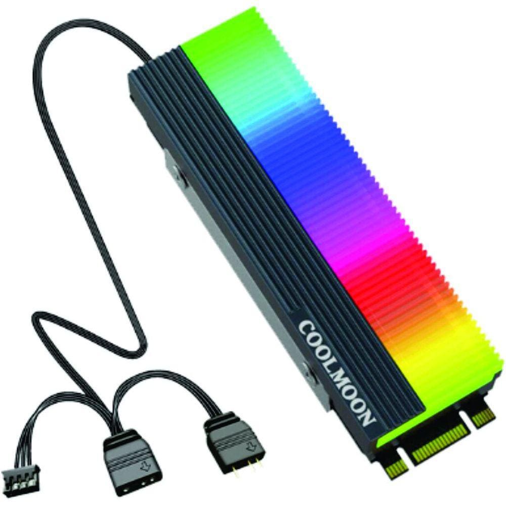Dissipador ARGB de Disco Rígido M2 Cooler M.2