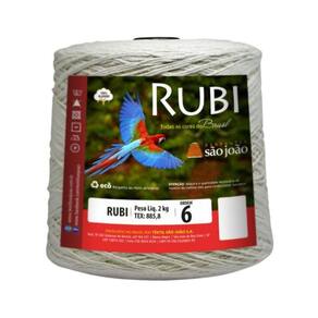 Barbante Amazonia 2kg Fio 6 Crochê Tricô