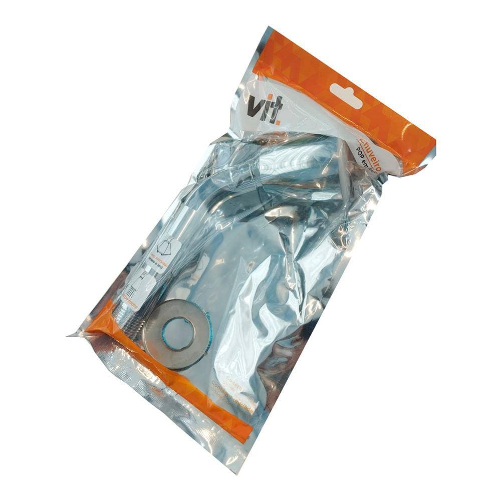 Chuveiro Ducha Pop 2" Cromada Abs Articulada