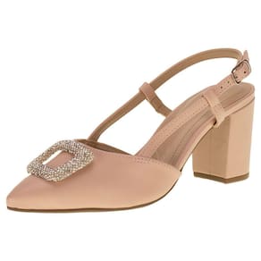 Sapato Feminino Salto Grosso Via Marte - 2312308