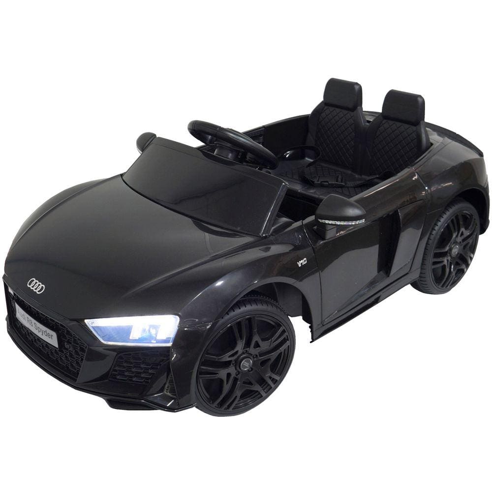 Carro Elétrico Infantil Audi R8 6 V com Controle Remoto Amarelo