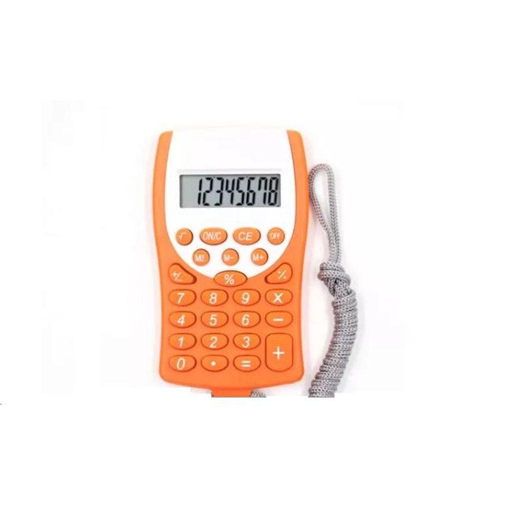 Mini Calculadora Bolso Pequena Portátil 08 Dígitos