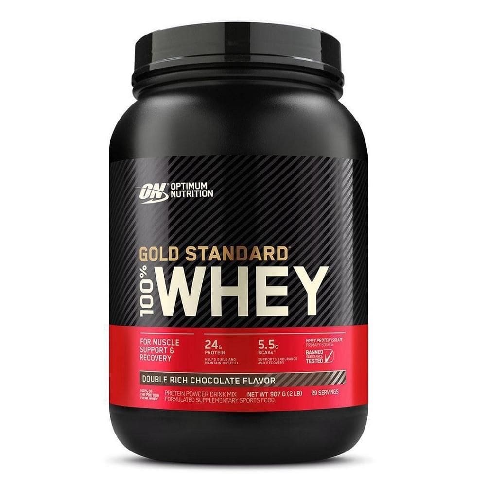 100% Whey Gold Protein Standard New 907g 2 LBS Optimum Nutrition