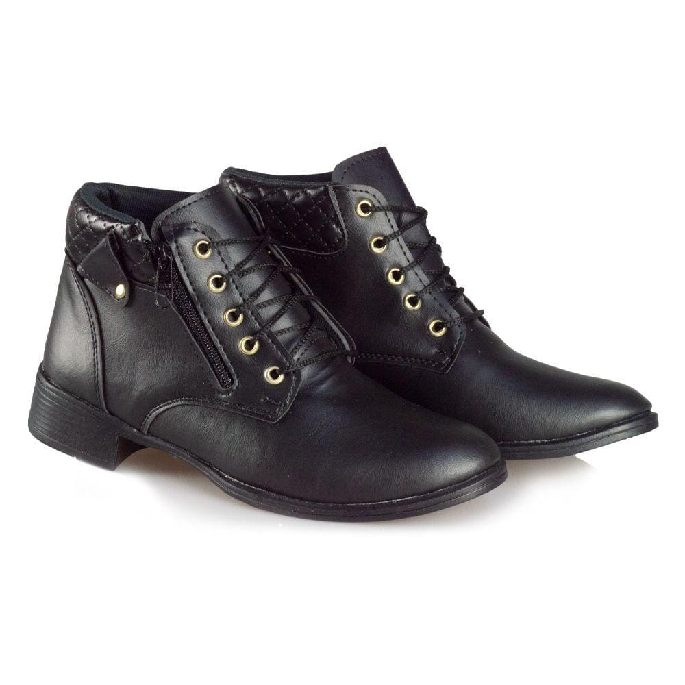 Bota carmen steffens cano sales curto