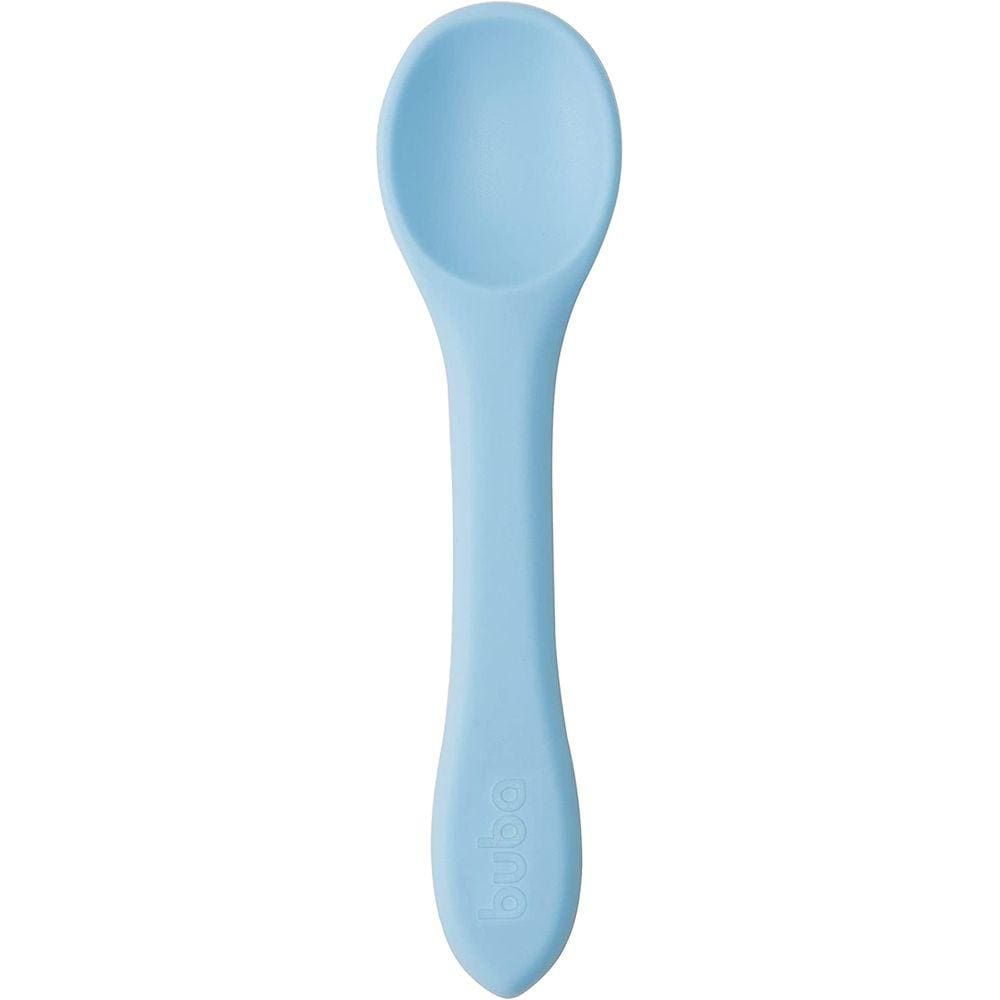 Colher em Silicone Azul - Buba