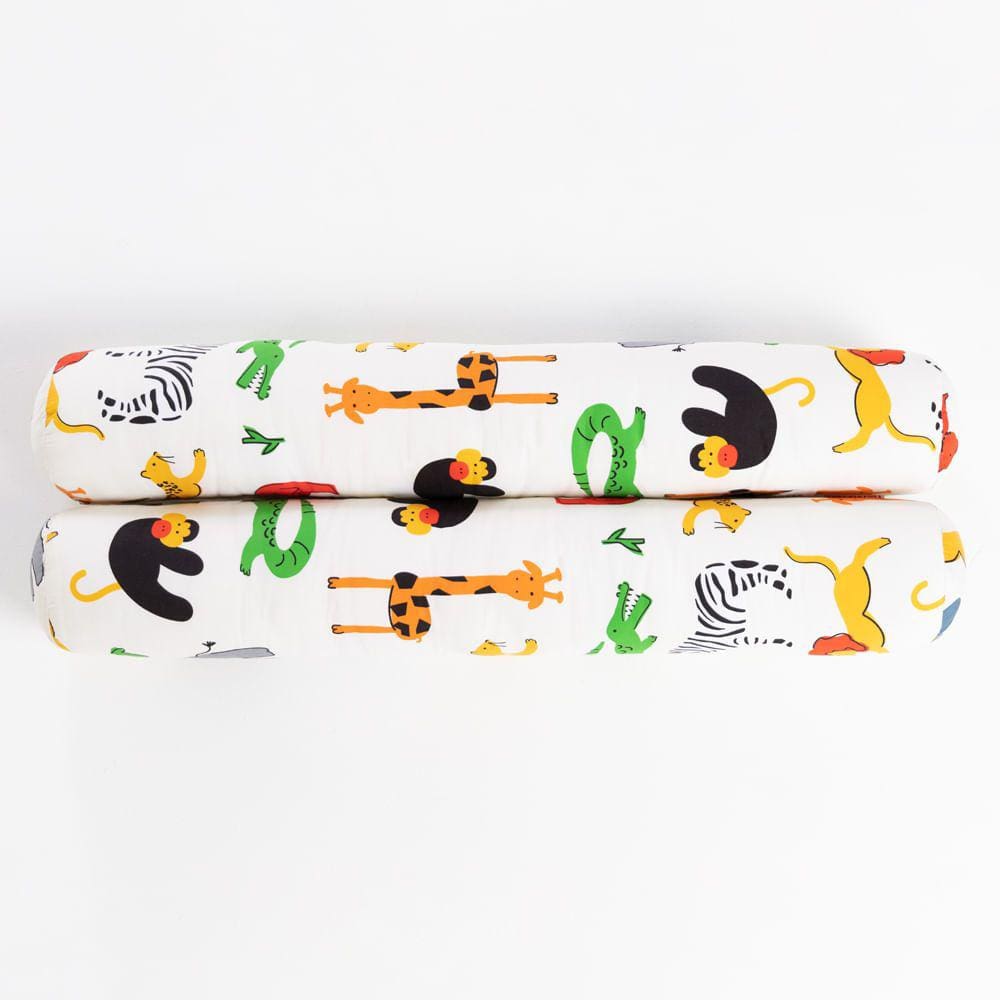 Par de Rolo de Cabeceira Afrika - Colorido