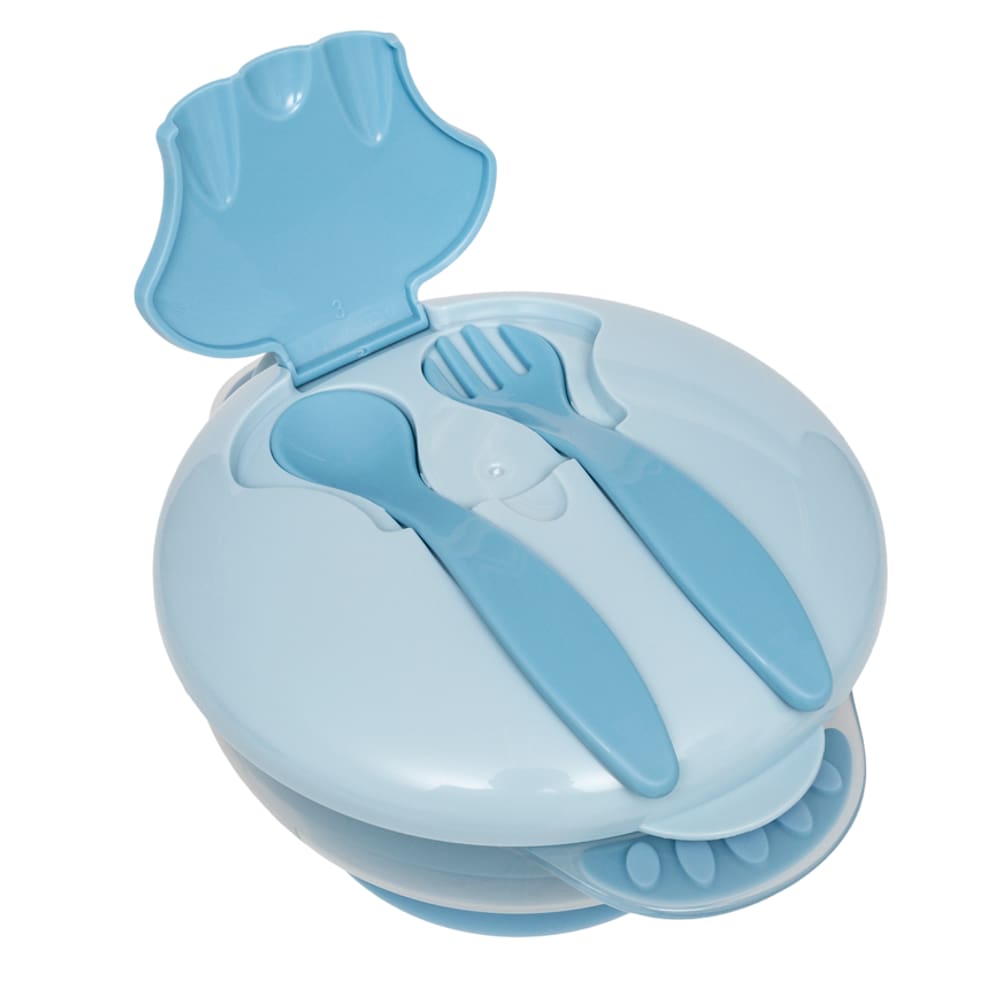 Kit Refeição Com Compartimento e Talheres - Buba