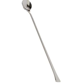 Colher Coquetel Aço Inox 30,5cm Grande Fundo Jarra Misturar Bebidas Mexer Suco Refrescos Drinks