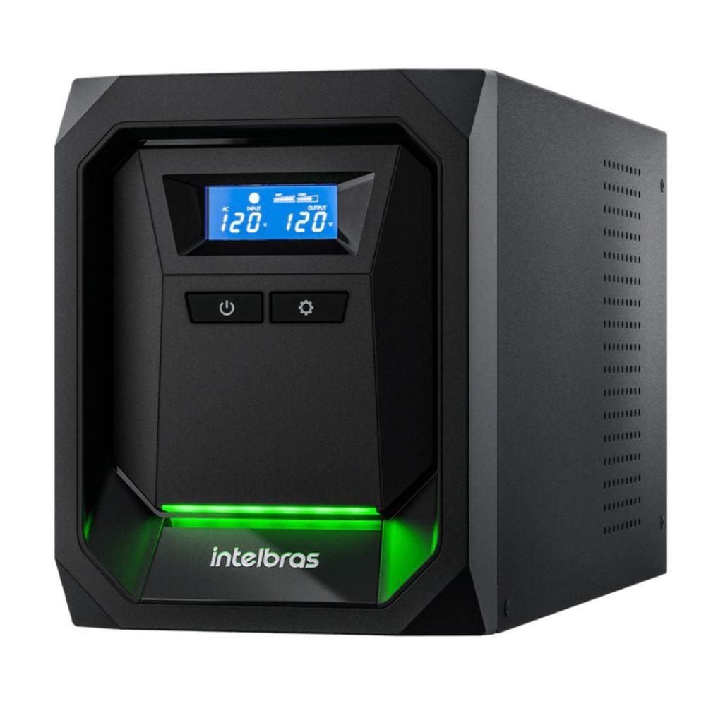 No-Break Gamer 1000VA Intelbras Ultimate - Bivolt - Saída 120V - Senoidal - Preto - 4820120