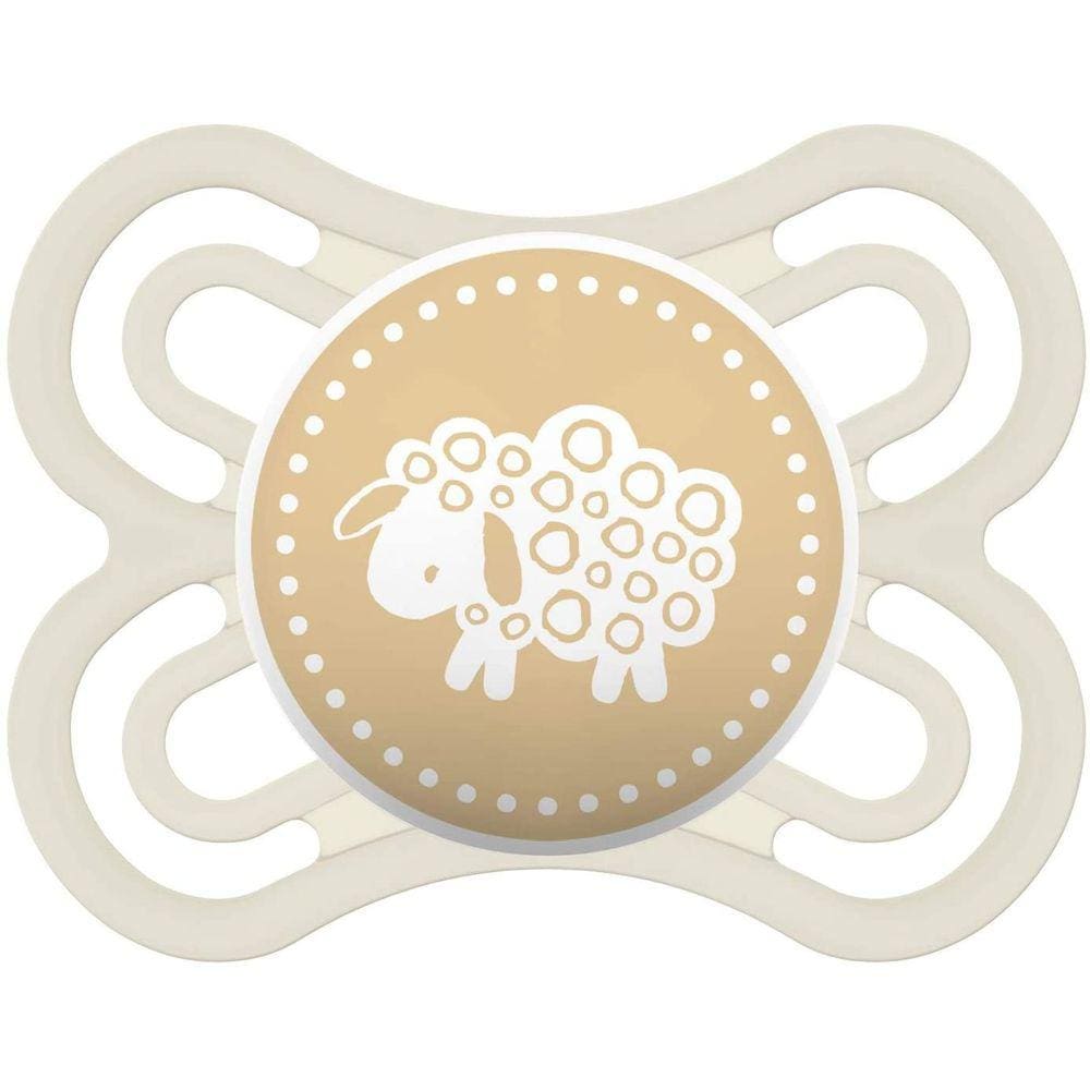 Kit com 2 Chupetas Perfect 0-6 meses Neutra - MAM