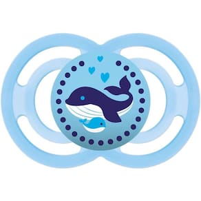 Kit com 2 Chupetas Perfect 6+ Meses Azul - MAM