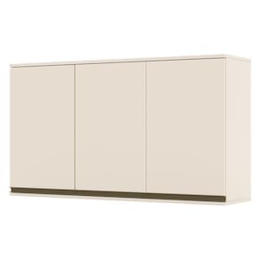 Armário Aéreo 3 Portas 120cm Connect - Móveis Henn
