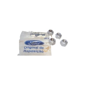Ford Ka Kit 4 Un Porca Da Roda De Aço Novo
