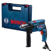 Furadeira Impacto Parafusadeira Bosch Gsb13 Re + Maleta Azul-turquesa