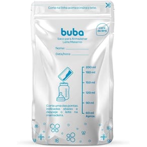 Saco Para Armazenar Leite Materno - Buba