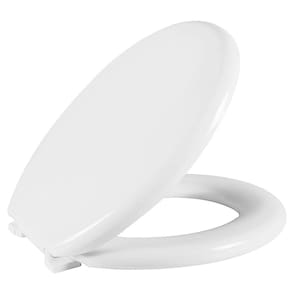 Assento Almofadado Zip Branco Tampa para Vaso Incepa 1.6Gpf 6lpf