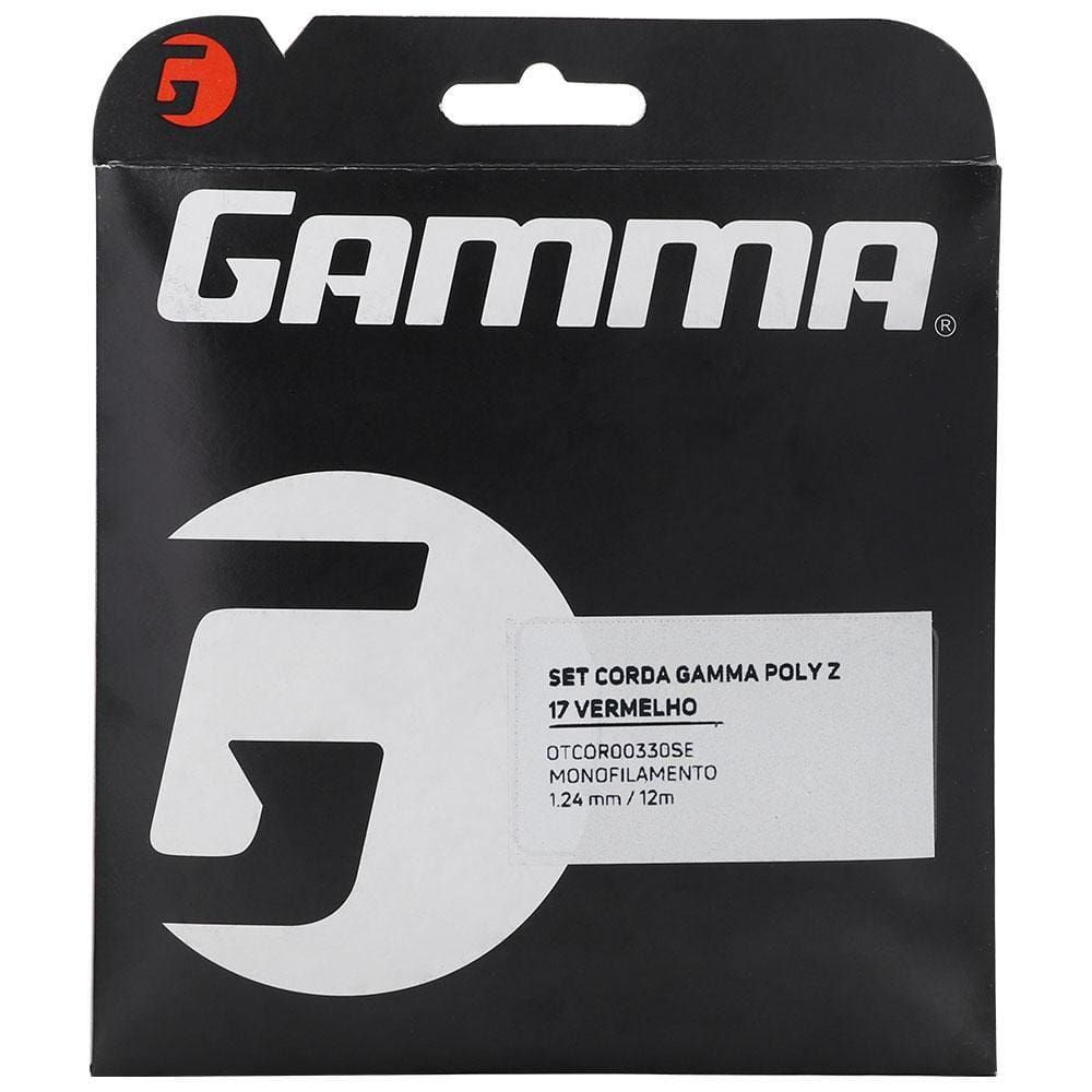 Corda Gamma Dyna Poly Z 17L 1.24mm Vermelha - Set Individual