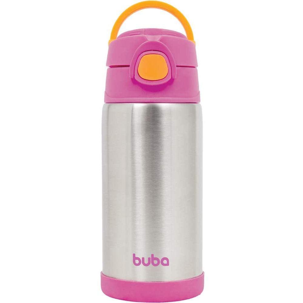 Garrafa Térmica Parede Dupla Rosa - Buba