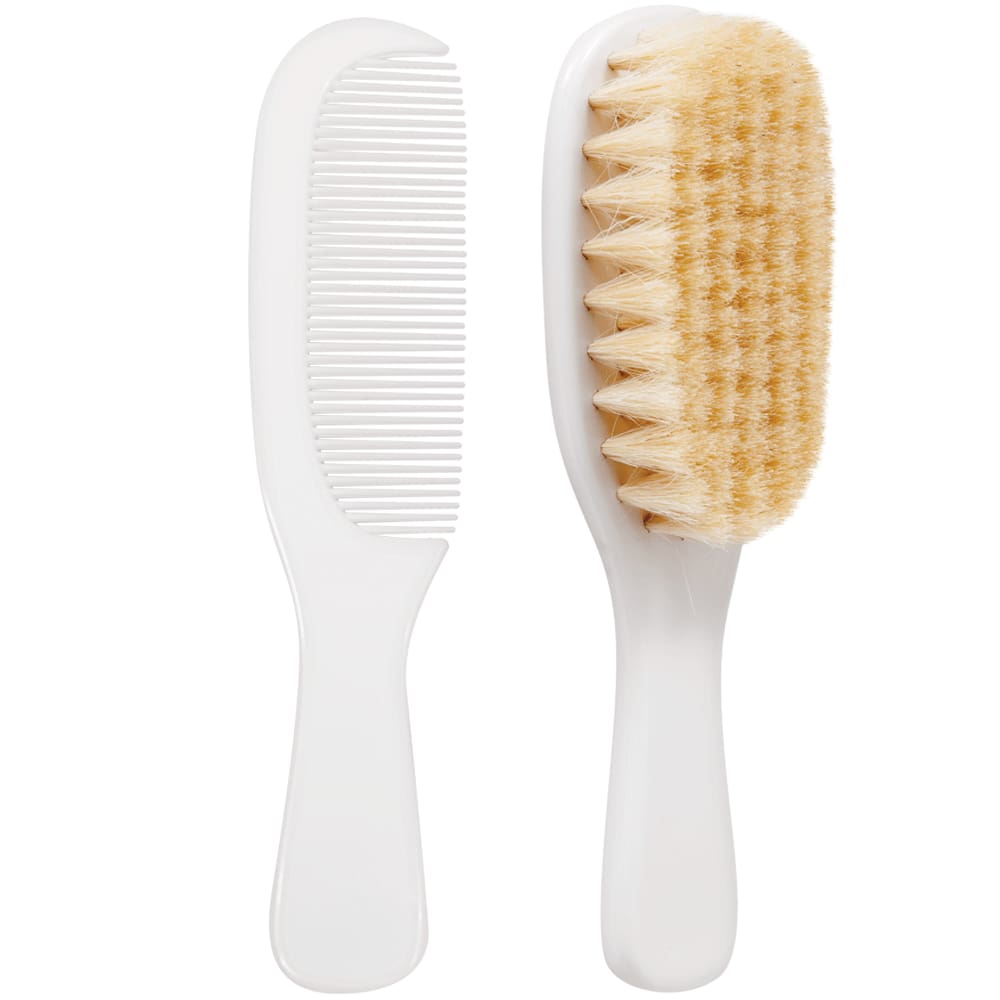 Escova e Pente Cerdas Naturais - Buba