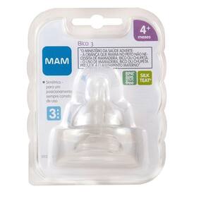 Bico 3 Fluxo Rápido para Mamadeira Ultivent - MAM