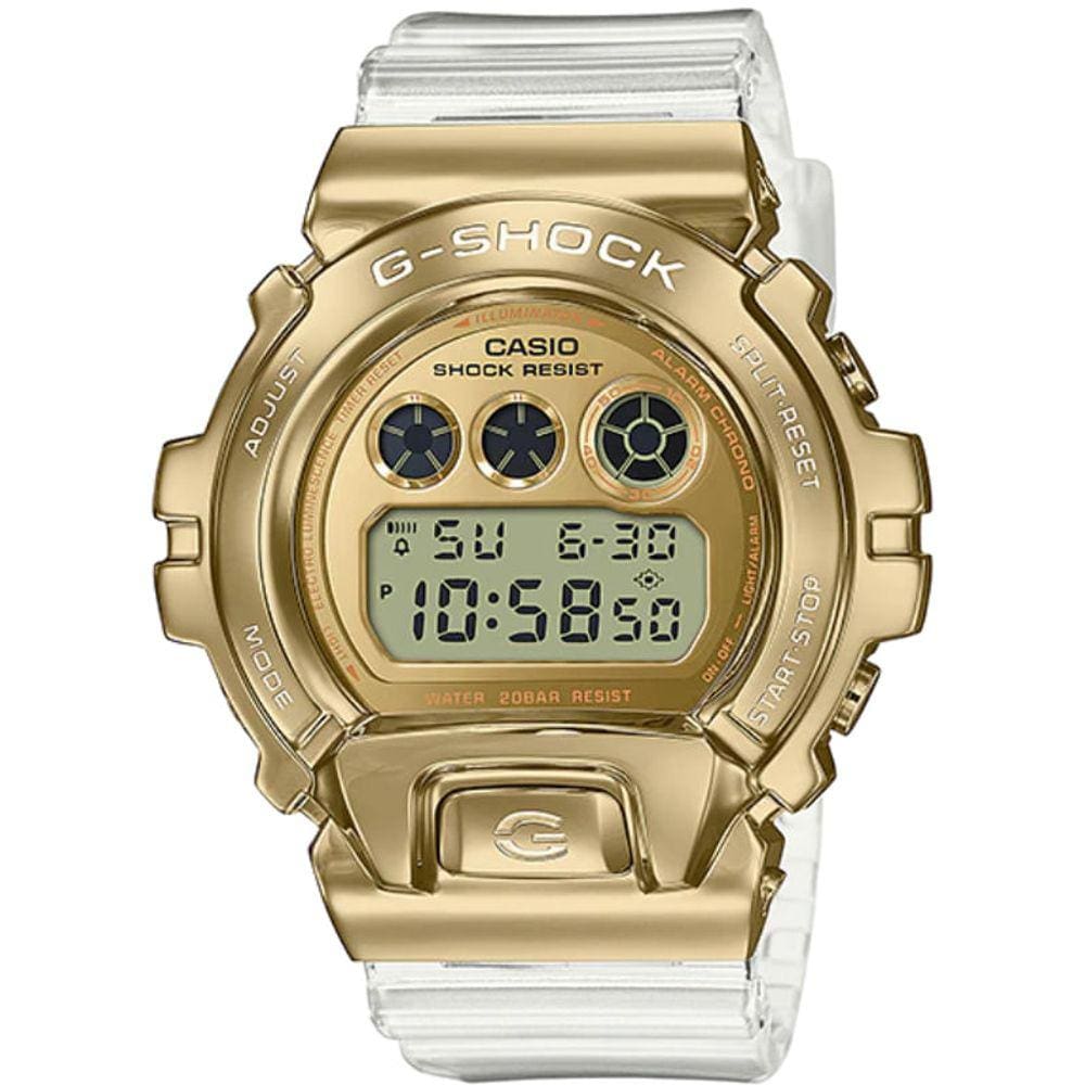 Relógio CASIO G-SHOCK masculino transparente GM-6900SG-9DR