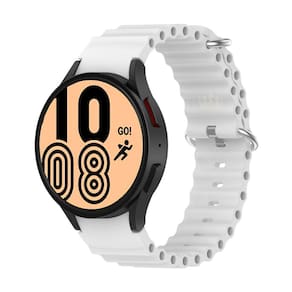 Pulseira Silicone Ondulada Para Smartwatch Galaxy Watch4 44