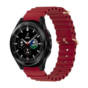 Pulseira Ondulada Com Fecho Para Galaxy Watch4 46Mm Sm-R895