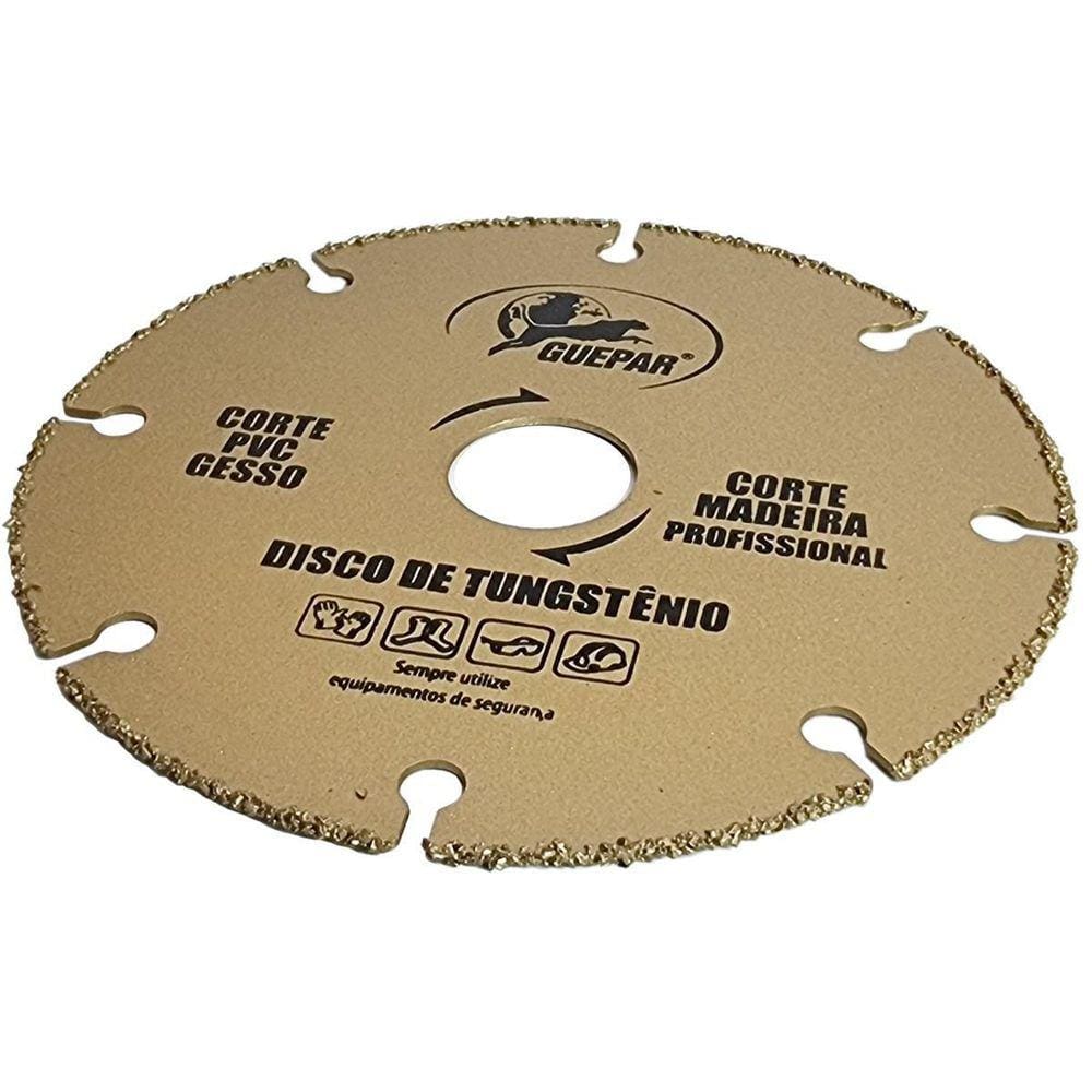 Disco De Tungstênio 110Mm Corte Madeira Para Serra Mármore