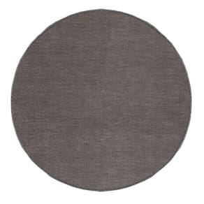 Tapete Redondo 200cm Lumiere Cinza Escuro
