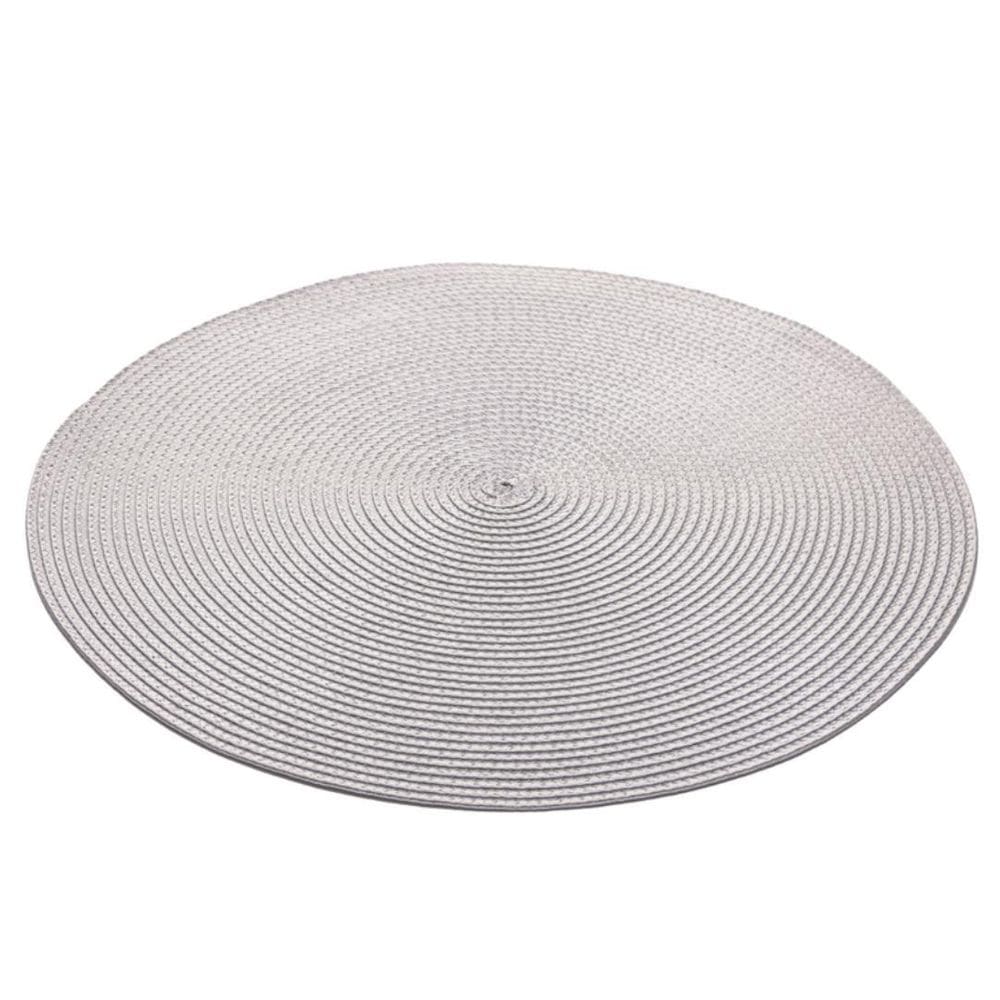 Jogo Lugar Americano Redondo Sousplat Mesa Posta 38Cm Lyor