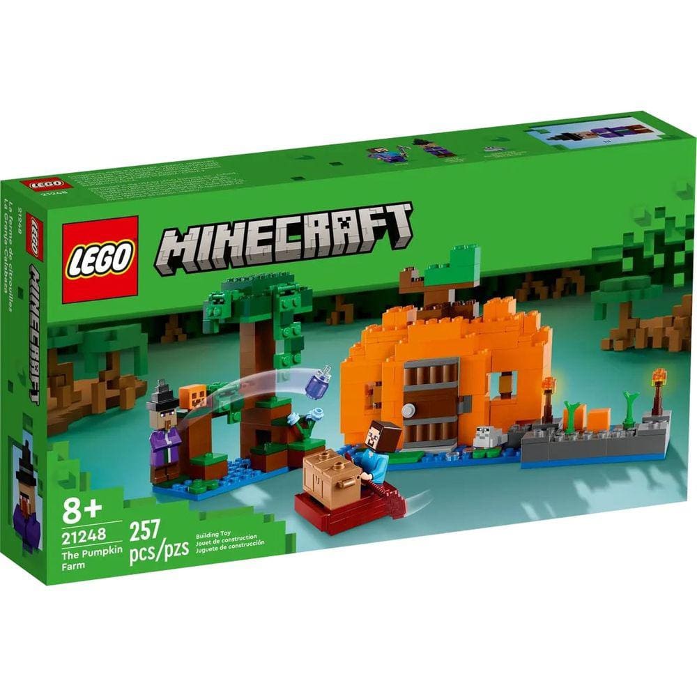 LEGO Minecraft - A Casa do Axolotl - 242 Peças - 21247 - Conjunto