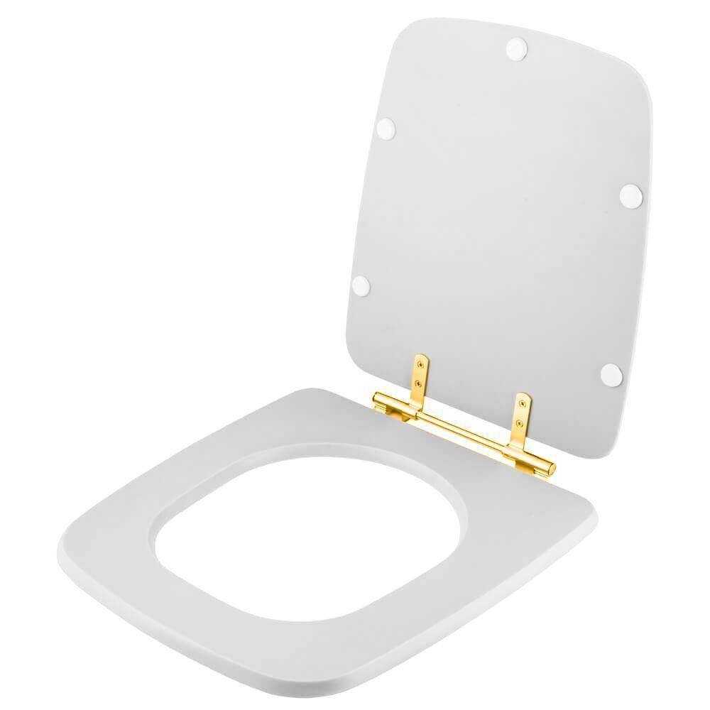 Assento Sanitario Poliester Boss Branco Para Vaso Incepa