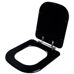 Assento Sanitário Elite Preto Para Vaso Celite