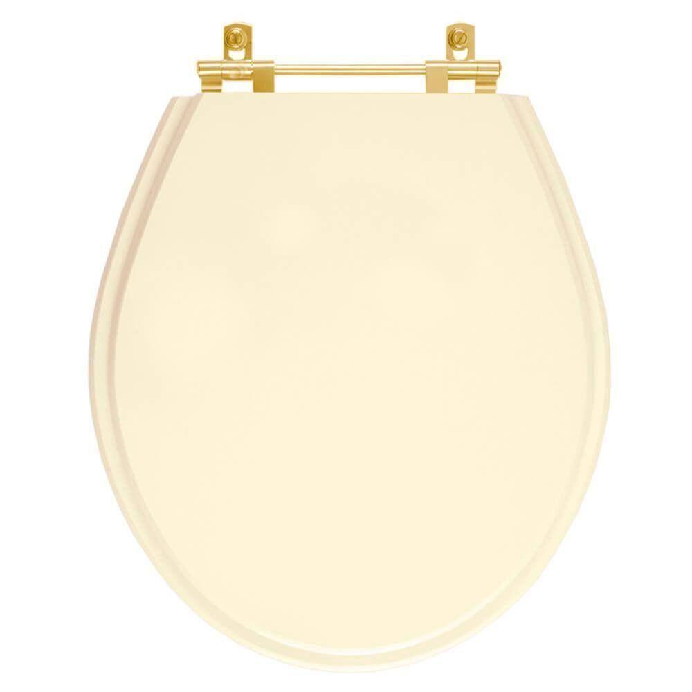 Assento Sanitário Ravena Creme Para Vaso Deca