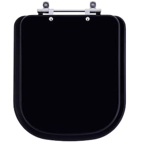 Assento Sanitário Modelo Elite Preto Para Vaso Celite 6Lpf