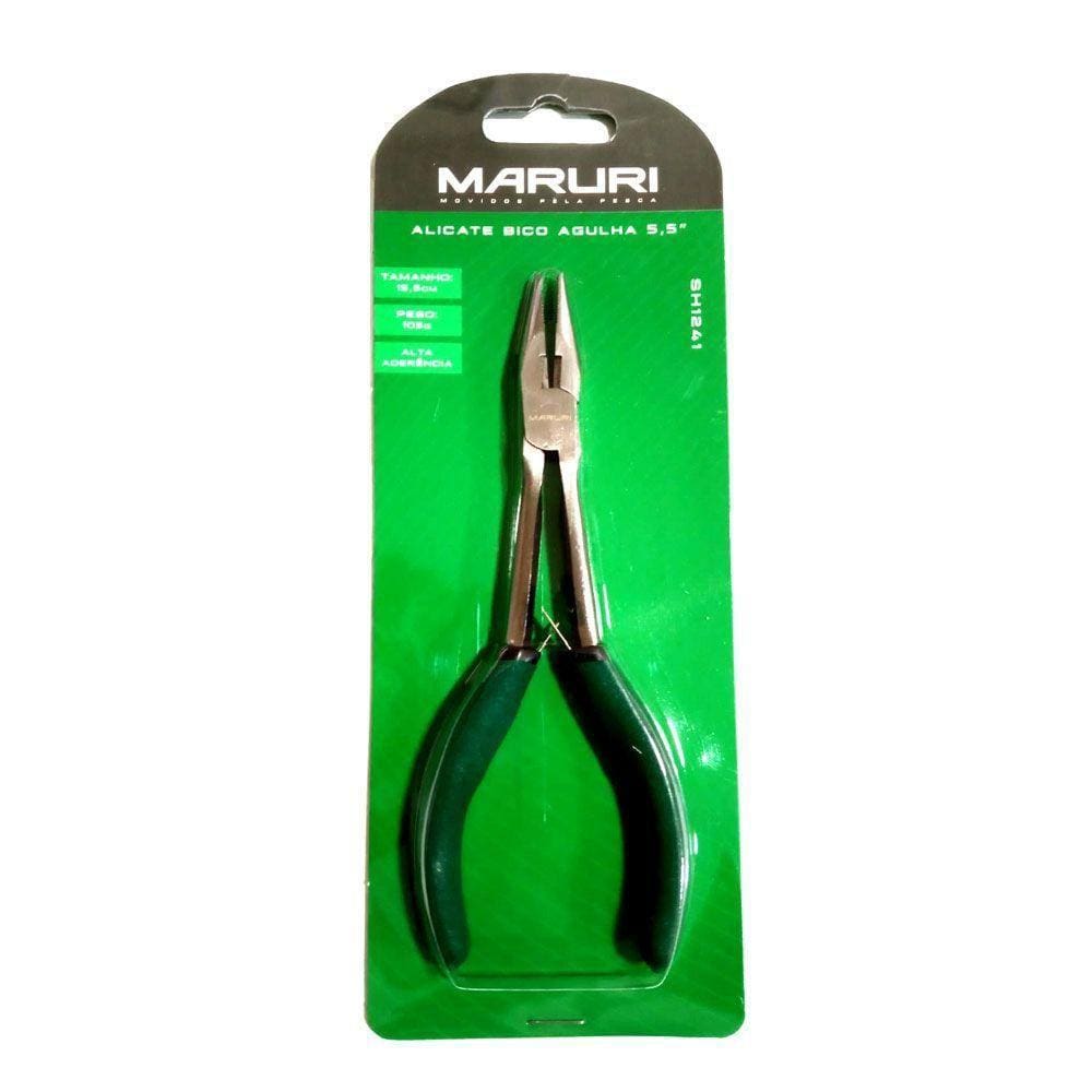 Alicate Bico Agulha Maruri 15,5cm Sh1241 Pesca Saca Garateia