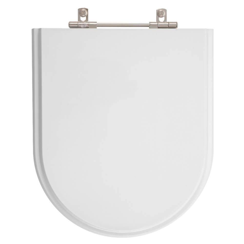 Assento Sanitario Poliester Oxford Branco Para Vaso Deca