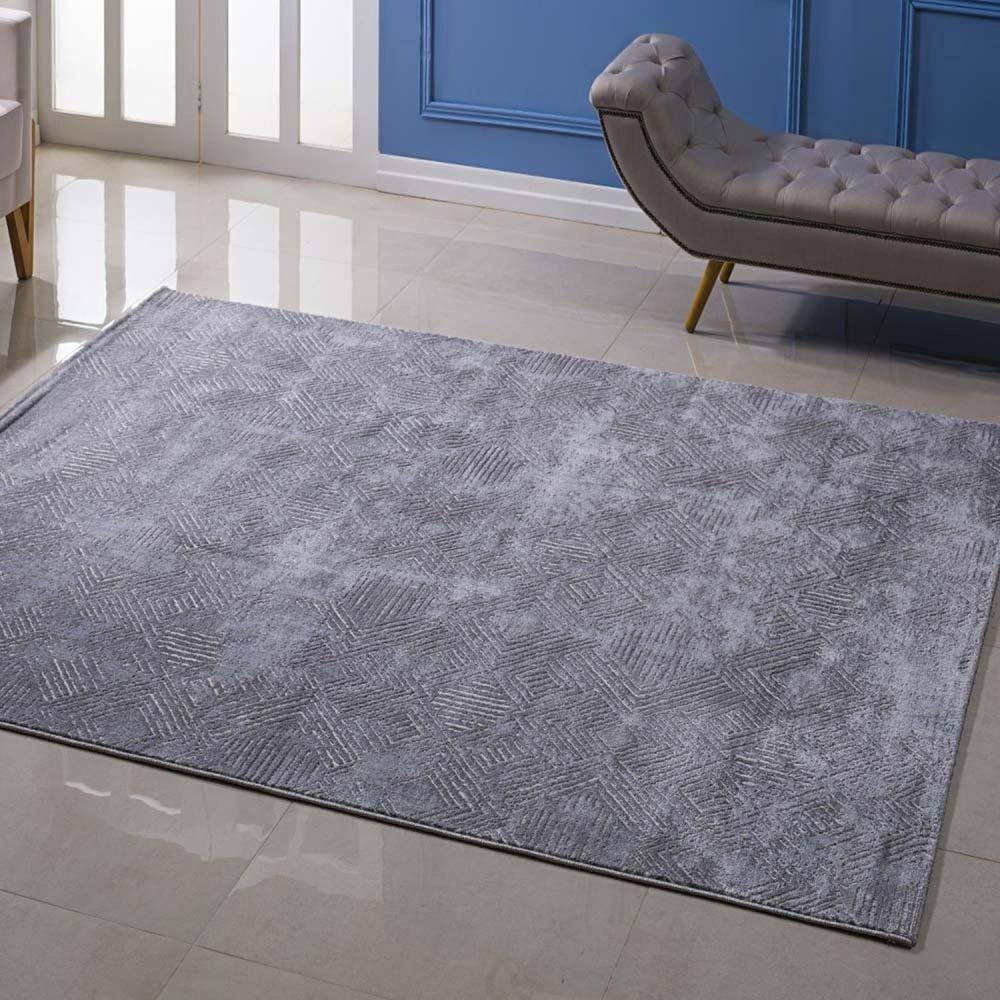Tapete 150x200cm Vicenzo Niazitex Cinza