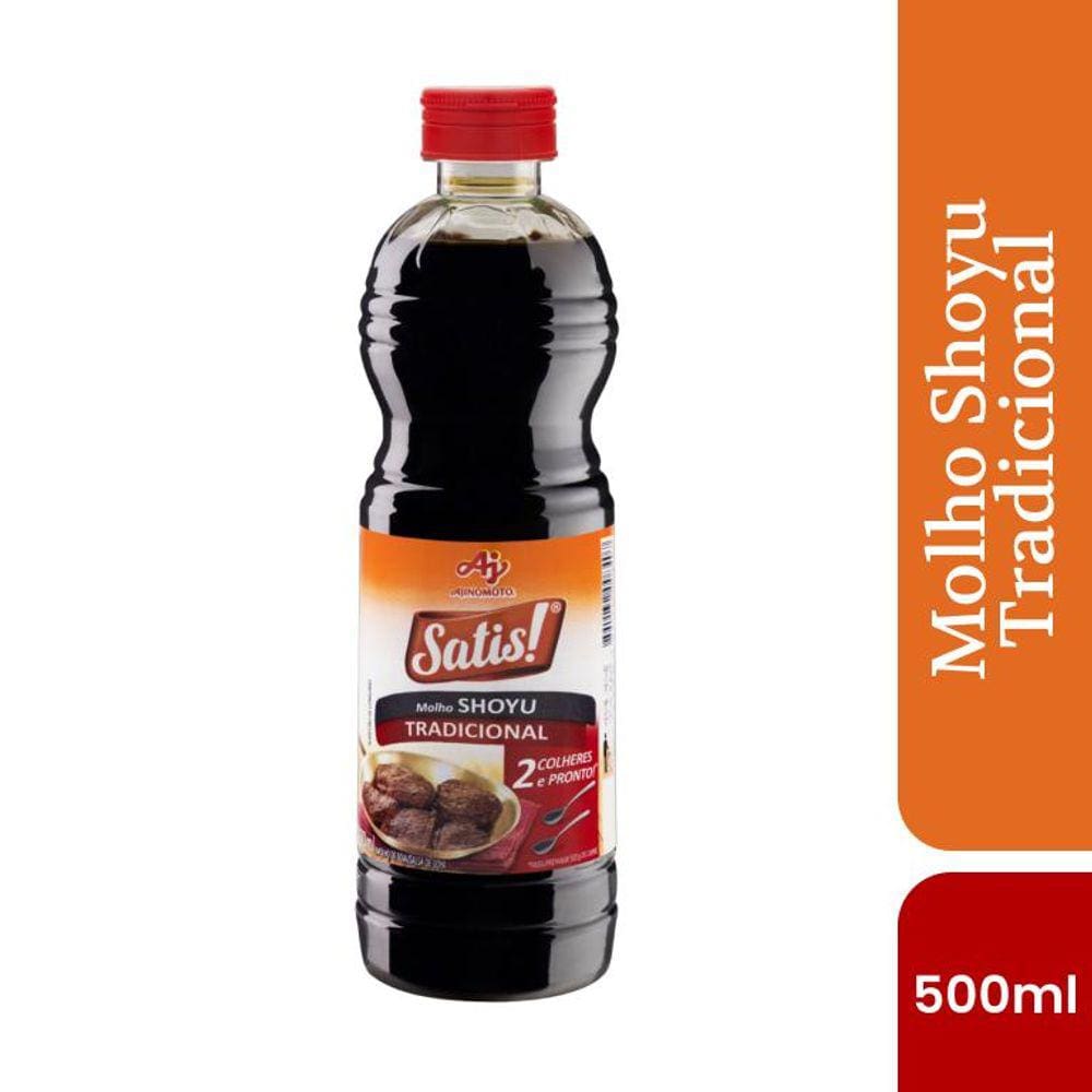 Molho Shoyu Satis! Sabor Intenso 500ml