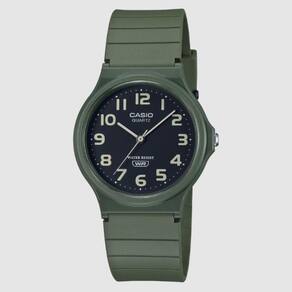 Relógio de Pulso Casio Feminino Redondo Prova Dágua Esportivo Analógico Verde MQ-24UC-3BDF