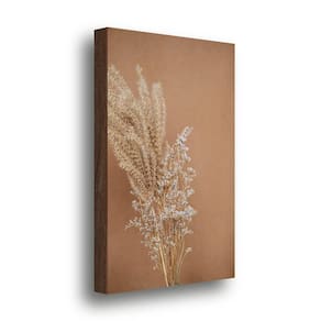Quadro Decorativo Capim Dos Pampas Marrom 40x60cm