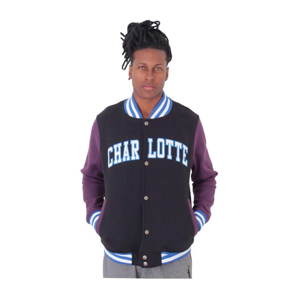 Jaqueta College Moletom Masculina M10 Hoop Charlotte
