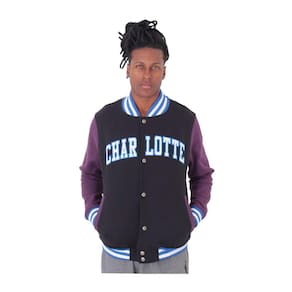 Jaqueta College Moletom Masculina M10 Hoop Charlotte